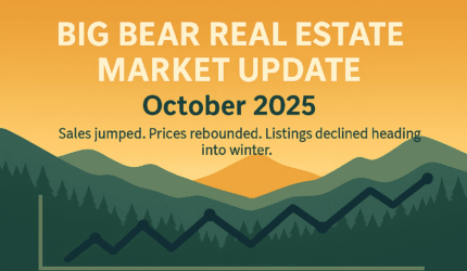 Big Bear Real Estate Market Update – October 2025